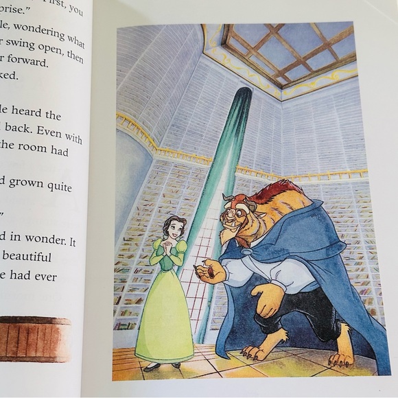 Disney Once Upon A Princess Belle Pocahontas Cinderella Hardcover Storybook Book - Picture 7 of 16